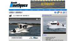 Desktop Screenshot of essaisnautiques.com
